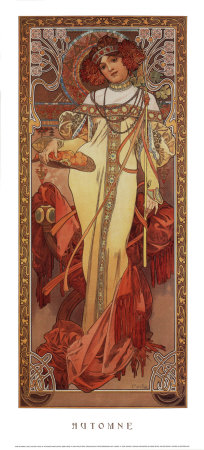 Autumn Alphonse Mucha